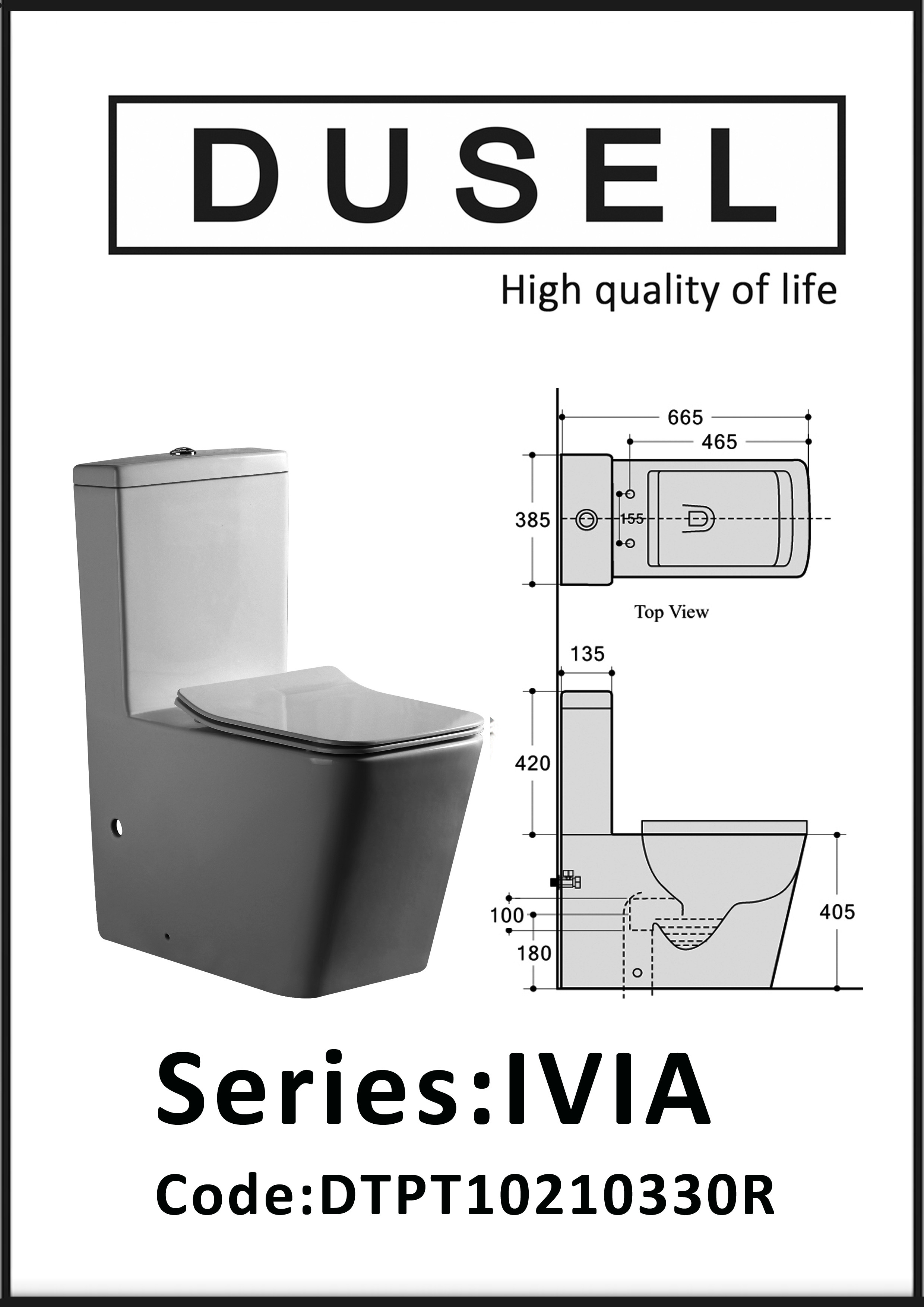 Dusel IVIA DTPT10210330R 903301 Габаритні розміри