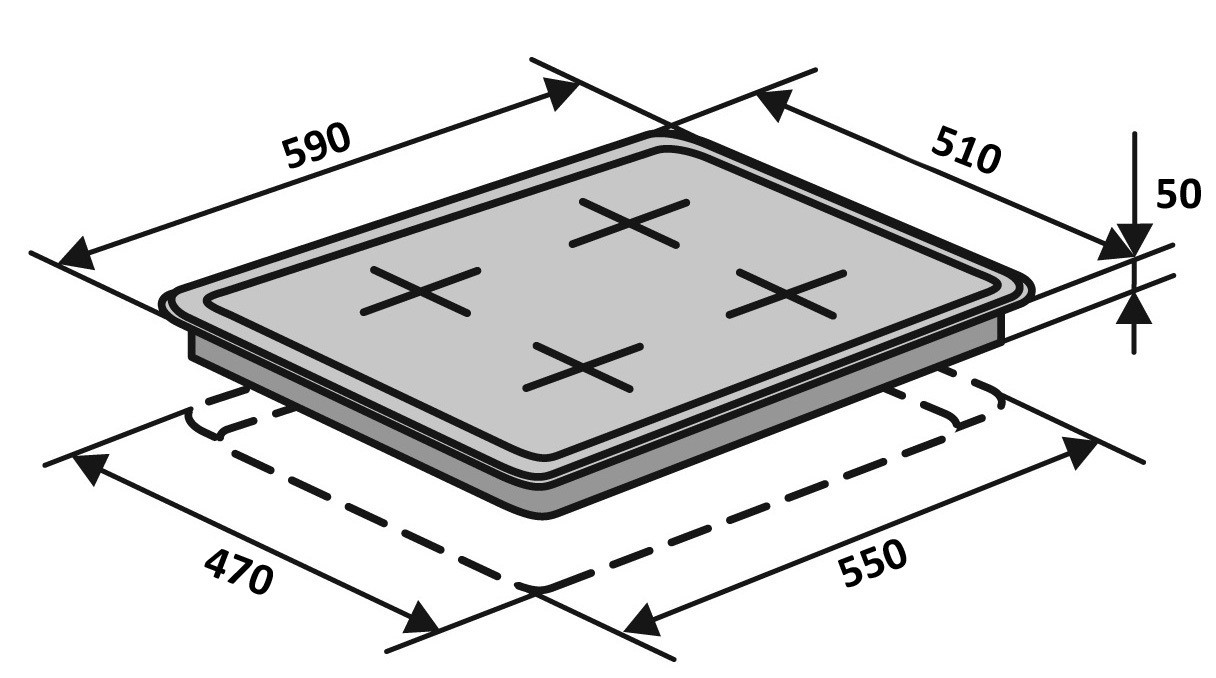 Ventolux HG L7 S (X) Габаритные размеры