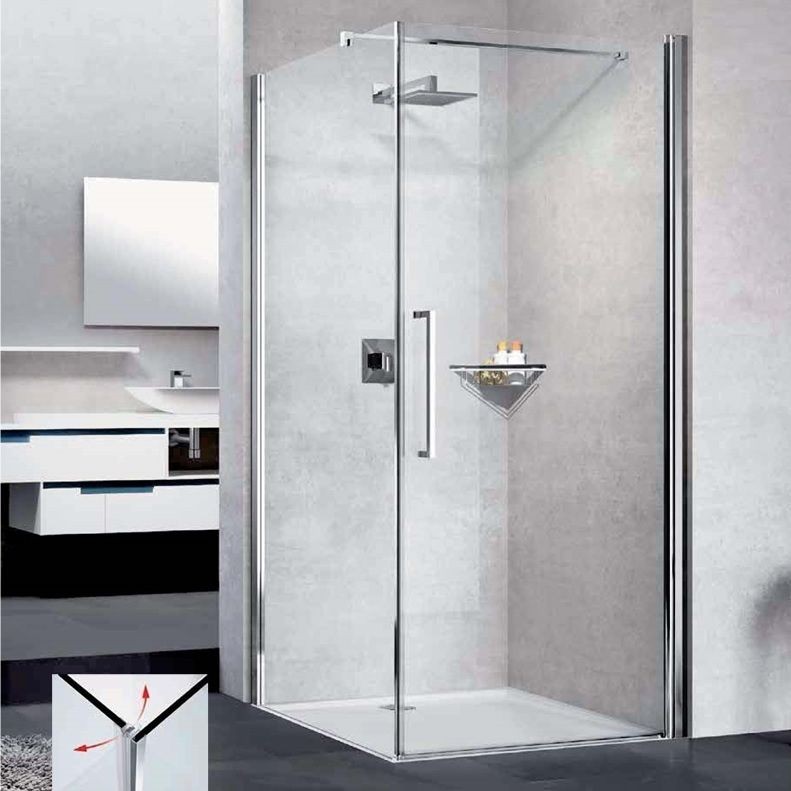 Двері душової кабіни Novellini Young G + F (Y2G89-1K) в інтернет-магазині, головне фото