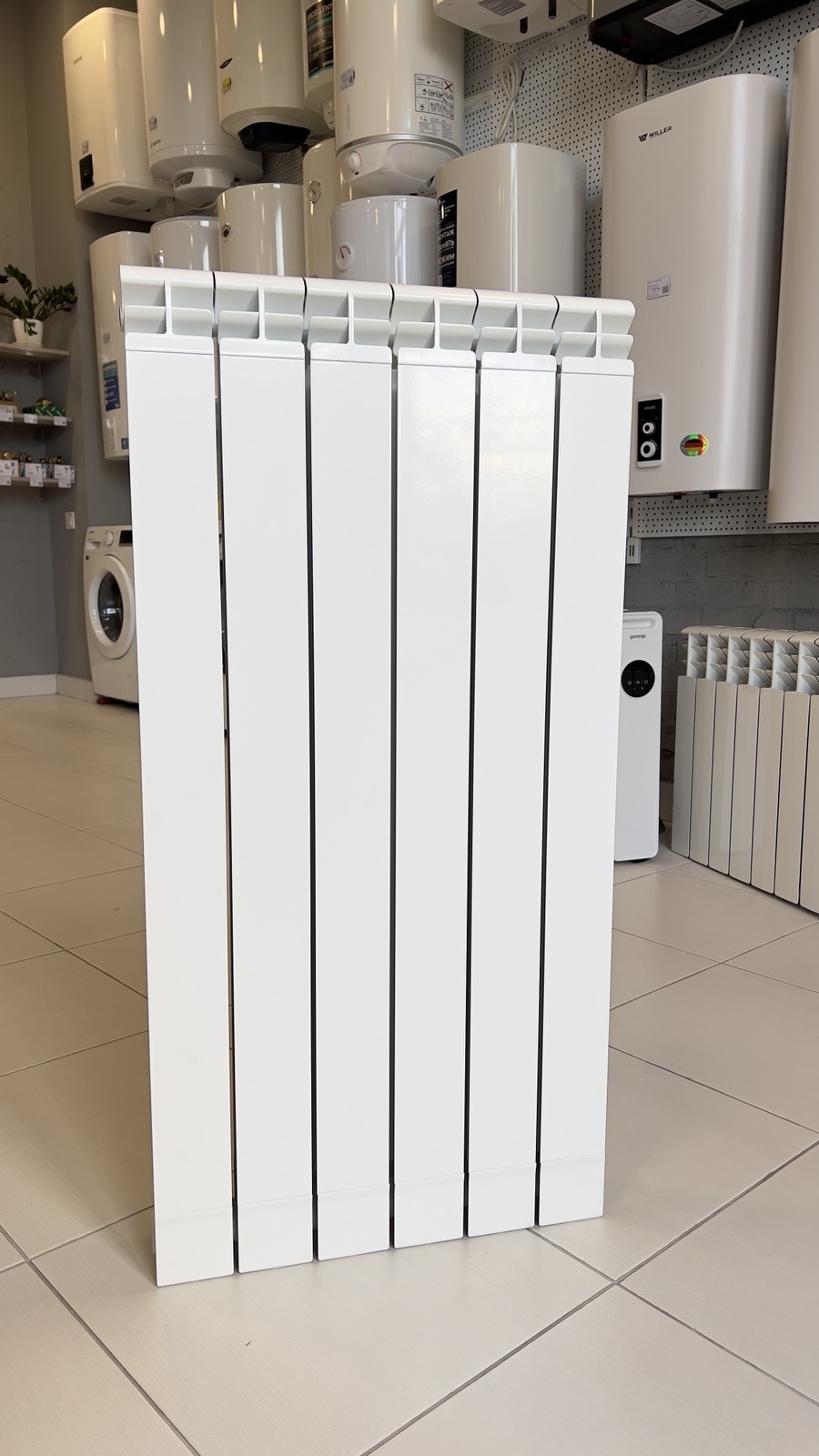 Радиатор для отопления Nova Florida Maior S/90 Aleternum 900 (6 секций) Уценка цена 10577 грн - фотография 2