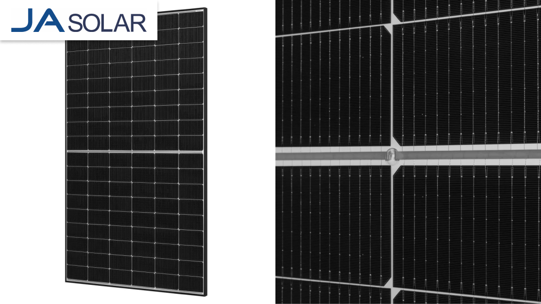 JA Solar JAM54D40-420/MB 420 Wp, BF Bifacial - функціональна сонячна панель