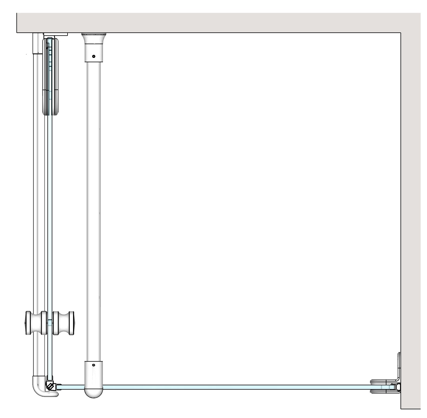 Душевой уголок Brasta 003 Nora Plus 90x90x200см инструкция - изображение 6