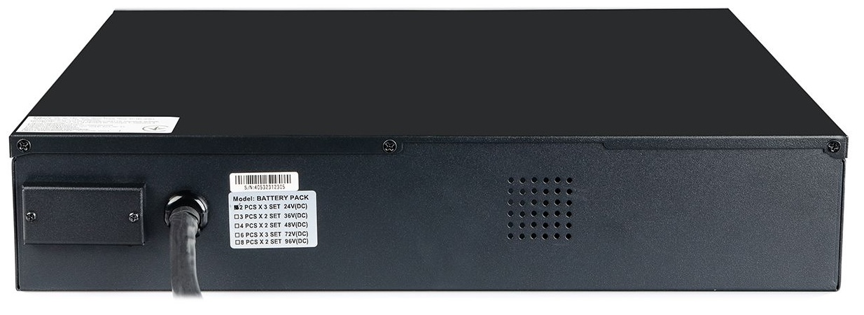 в продажу Батарейний блок Powercom SRT-1000 (EBP.SRT-1000.24VDC) - фото 3