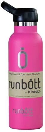 Відгуки пляшка-термос Kinetico Runbott 600мл фуксія