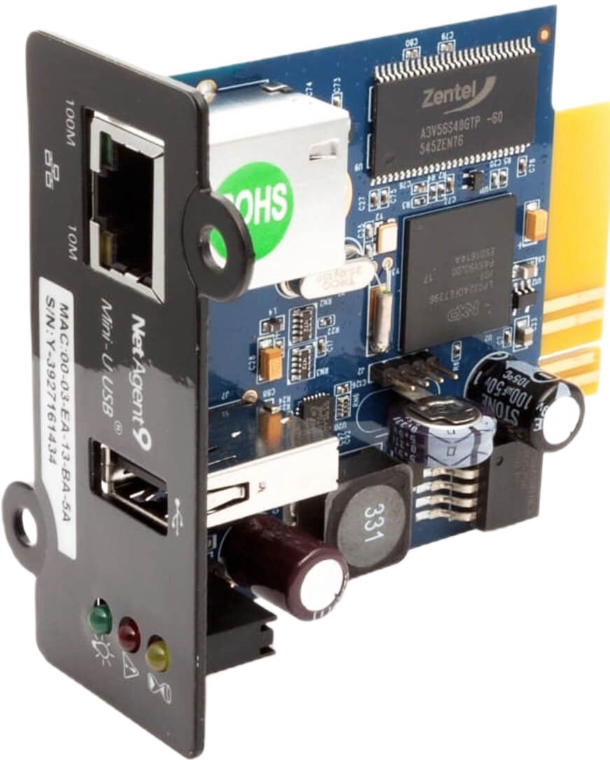 SNMP-адаптер Powercom NetAgentA DA807 1-port цена 10800 грн - фотография 2