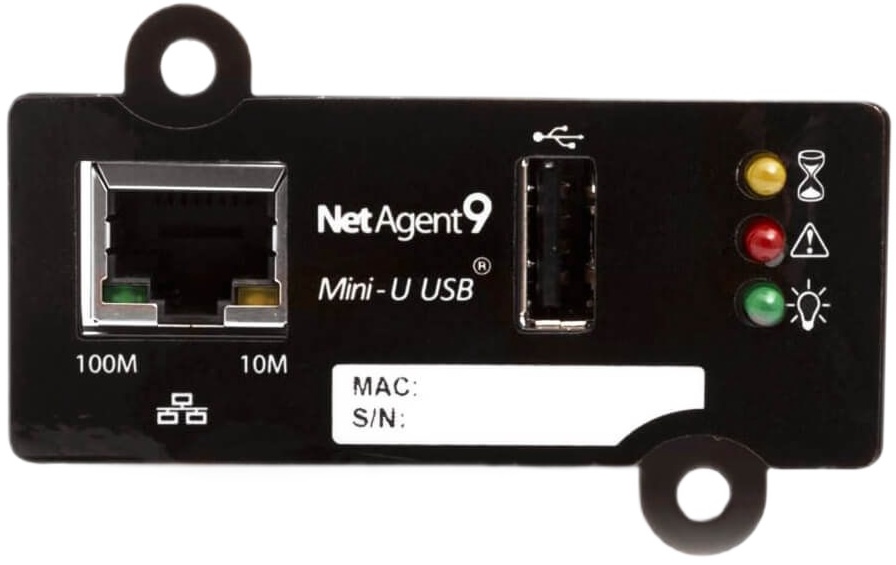 в продаже SNMP-адаптер Powercom NetAgentA DA807 1-port - фото 3