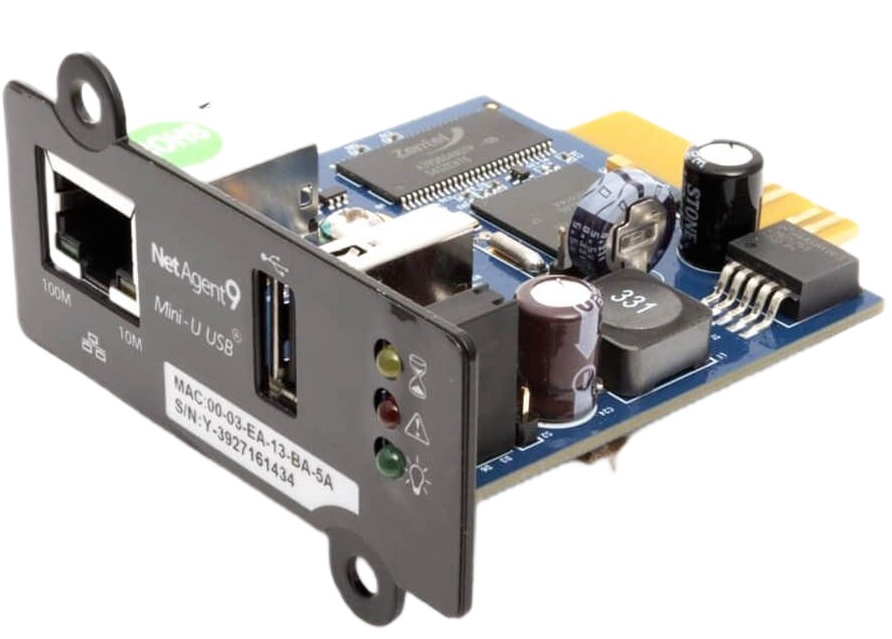 SNMP-адаптер Powercom NetAgentA DA807 1-port в интернет-магазине, главное фото
