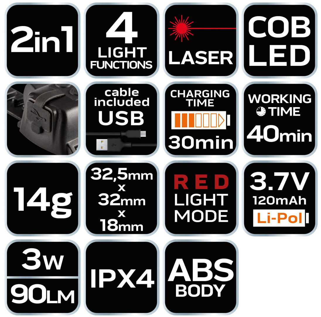 Ручний ліхтарик Neo Tools 99-078 характеристики - фотографія 7