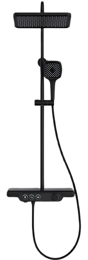 ᐉ Душевая система Dusel Pour Black (239307000) купить по цене 14 580 ...