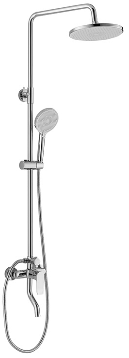 Купити душова система Dusel Rubi Chrome (231889009) в Чернівцях