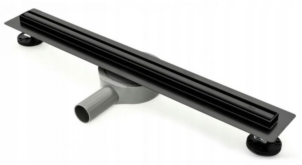 Трап для душу Rea Neo Slim Black Pro 900 мм (Rea-G8903)