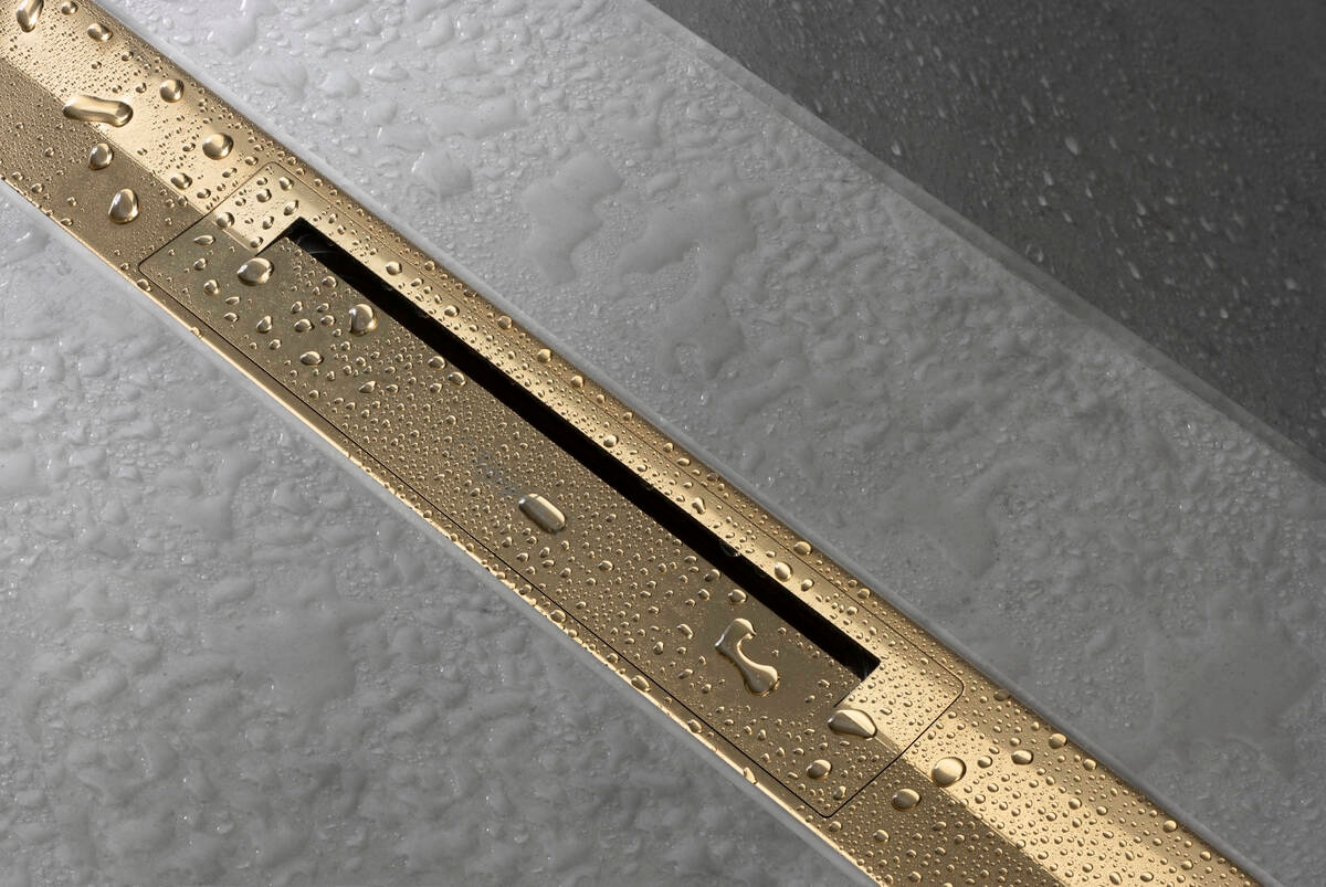 в продаже Решетка для трапа Hansgrohe RainDrain Flex Polished Gold Optic (56052990) - фото 3