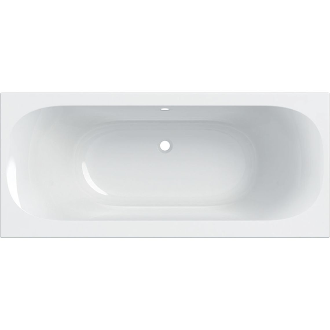 Ванна 75 см / 750 мм Geberit Soana Slim rim Duo 170x75 (554.003.01.1)