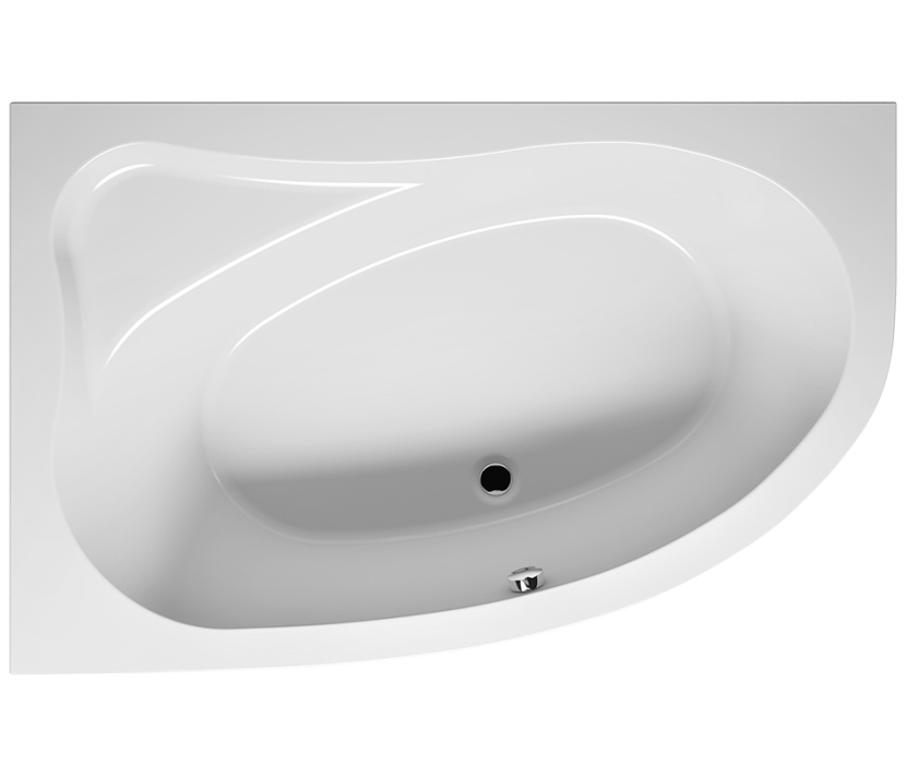 Купити ванна Riho Lyra BA63 (07) 170x110/200 R (B017001005) в Житомирі