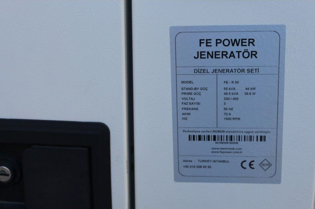 Генератор FE Power FE-Y 22,5 KVA характеристики - фотография 7