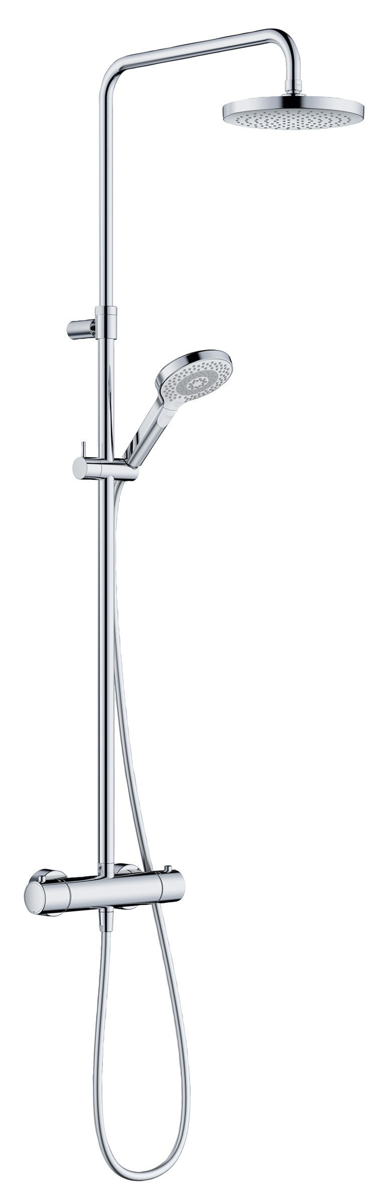 Душевая система Kludi DIVE Dual Shower System с термостатом xDive (6907905-00) в интернет-магазине, главное фото