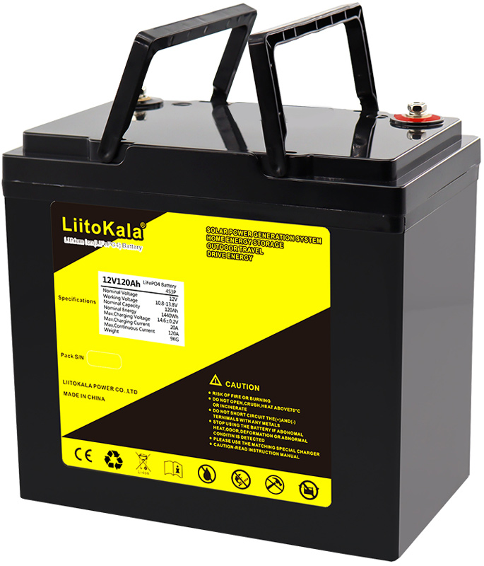 Аккумуляторная батарея LiitoKala LiFePO4 12V120Ah