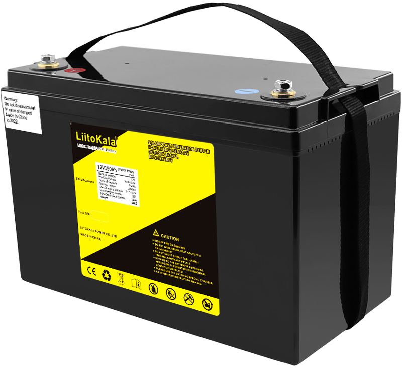 Акумуляторна батарея LiitoKala LiFePO4 12V150Ah (4S2P)