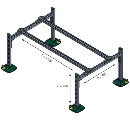 Walraven K1 BIS Yeti Frame Set 1000х600х400 мм (67685532_k1) Габаритні розміри