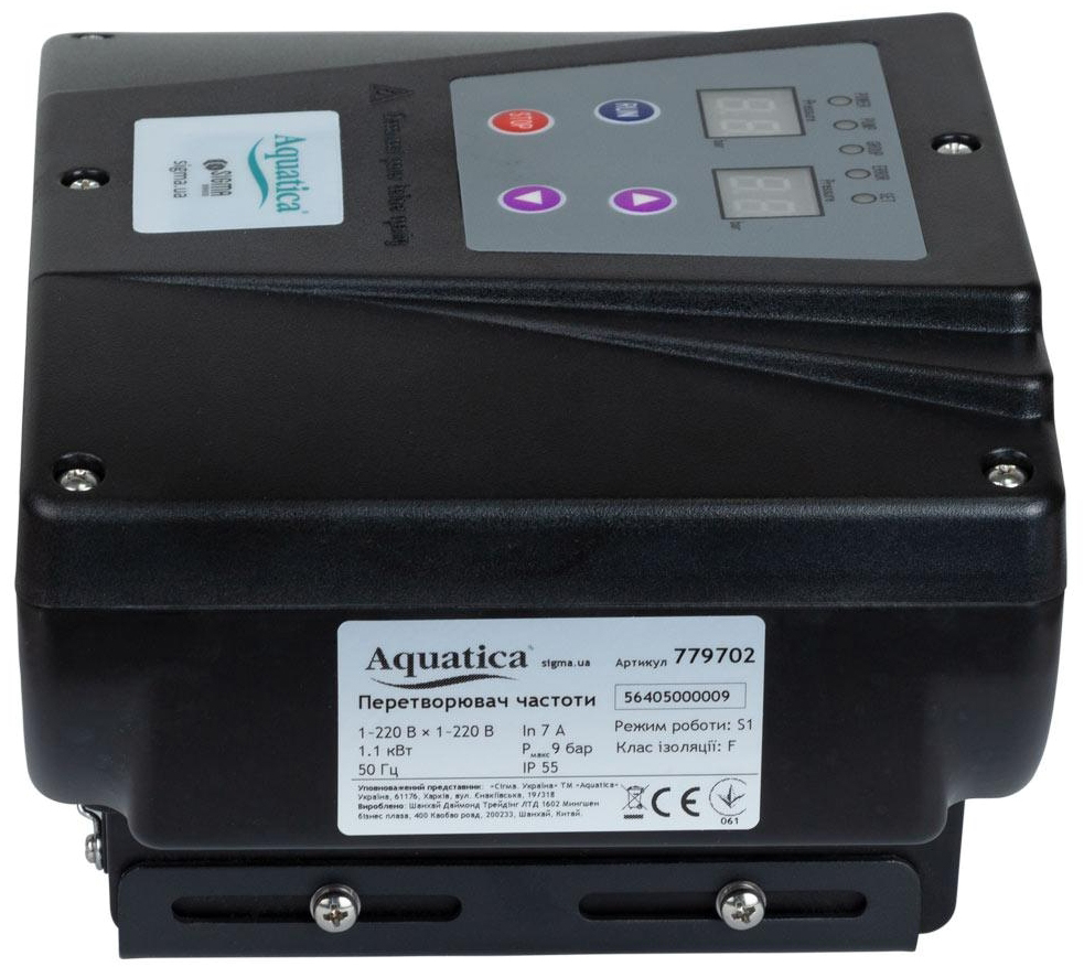 продаємо Aquatica до 1.1кВт + датчик тиску AVF-1.1M (779702) в Україні - фото 4