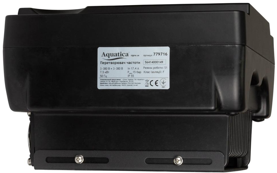в продажу Перетворювач частоти Aquatica до 7.5кВт з датчиком тиску AVF-7.5ТL (779716) - фото 3