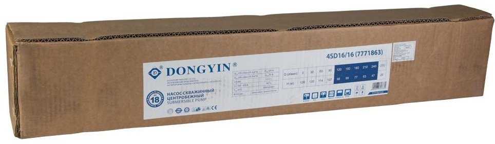 Скважинный насос Dongyin 4SD16/16 (7771863) характеристики - фотография 7
