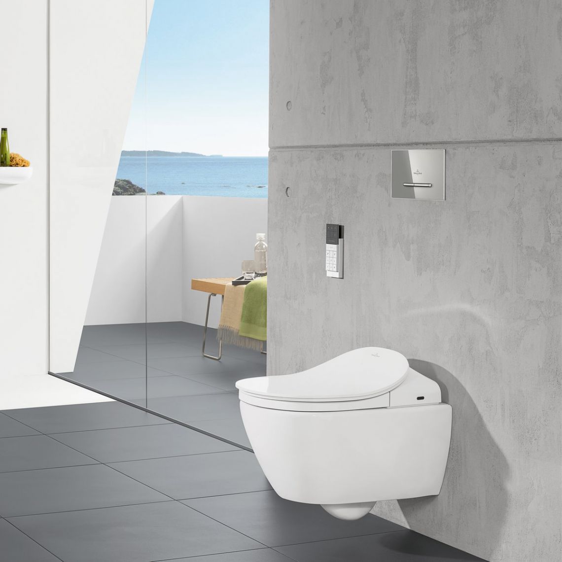 Панель смыва для инсталляции Villeroy&Boch ViConnect E300 (92218061) цена 6191 грн - фотография 2