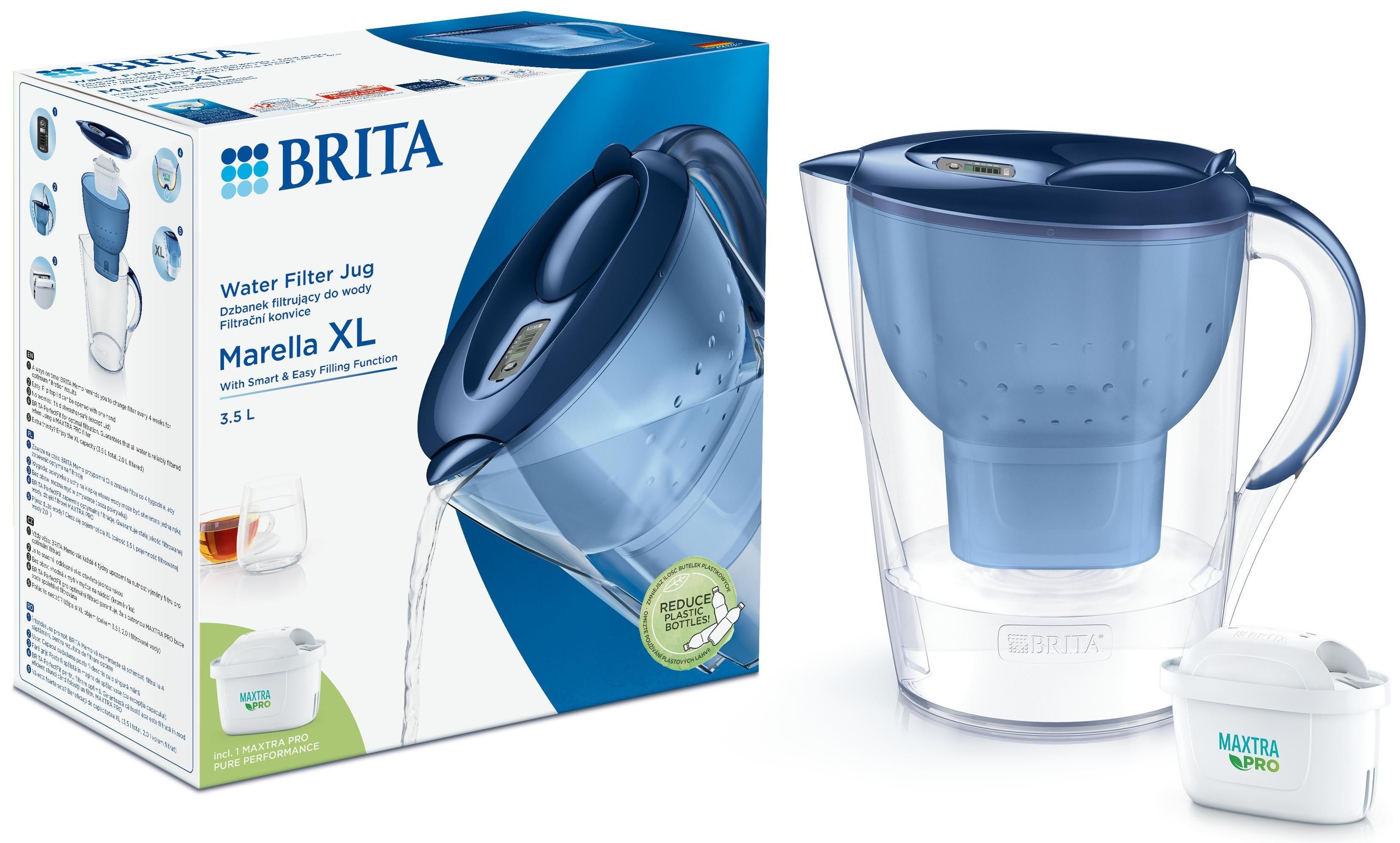 Фільтр для води Brita Marella XL Memo MXPro 3.5л (1052780) відгуки - зображення 5