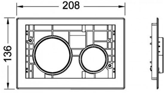 TECE loop (9240666) Габаритные размеры