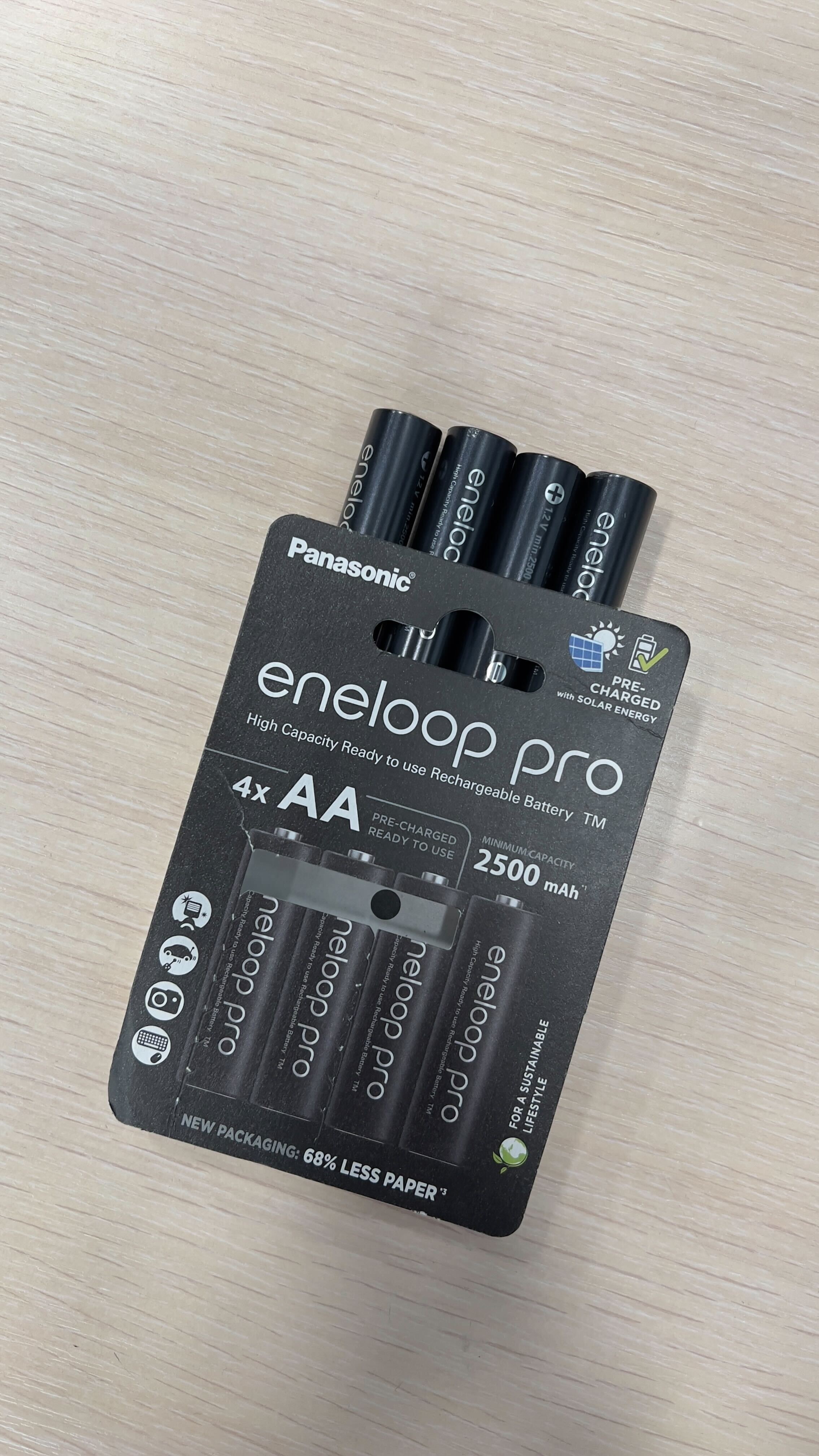 в продаже Аккумулятор Panasonic Eneloop NI-MH Pro AA 2500 mAh 4 шт Уценка - фото 3