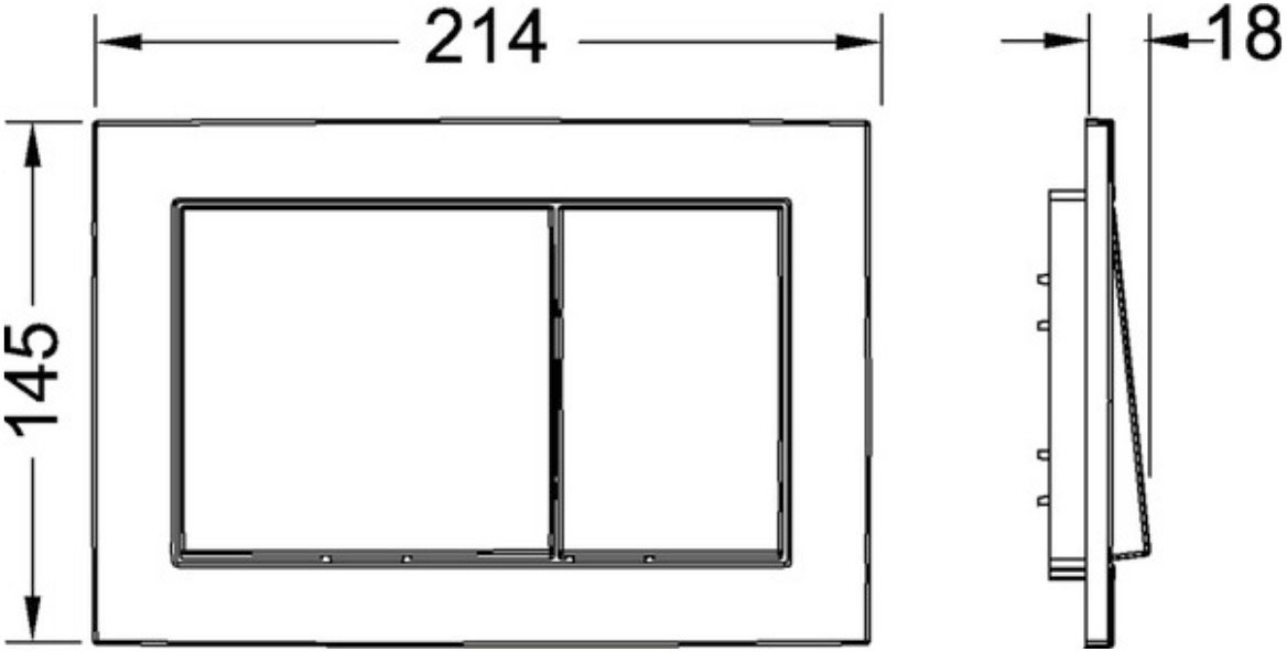 TECE base (9240700) Габаритные размеры