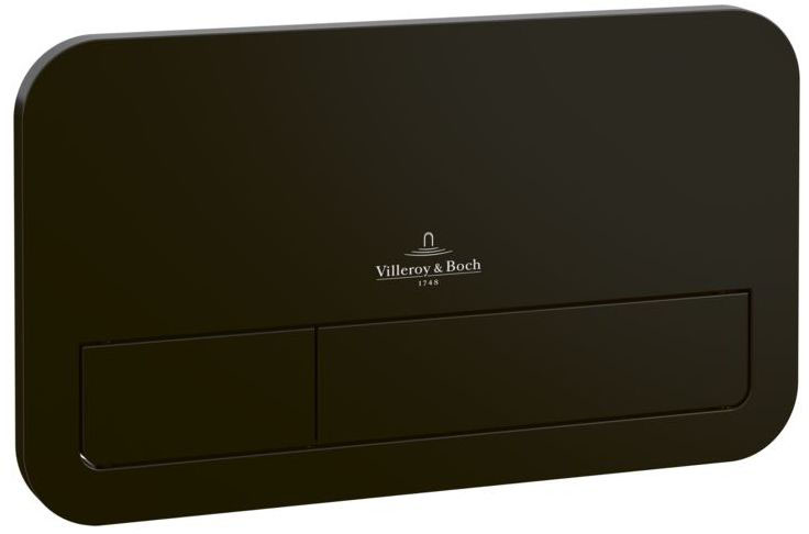 Панель смыва для инсталляции Villeroy&Boch ViConnect Black Matt (922490AN) цена 5539 грн - фотография 2