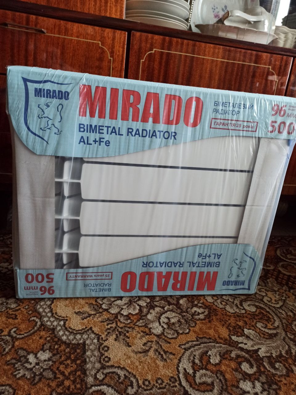 Фото №1 від покупця Туснина Марина до товару Радіатор для опалення