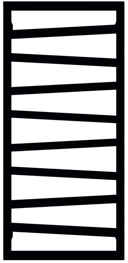 Terma Zigzag 1070x500 (WGZIG107050K9M5SX)
