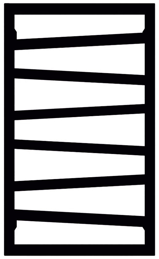 Terma Zigzag 835x500 (WGZIG083050K9M5SX)