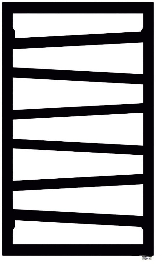 Рушникосушка Terma Zigzag 835x500 (WLZIG083050K9M5E8TS1D) в інтернет-магазині, головне фото