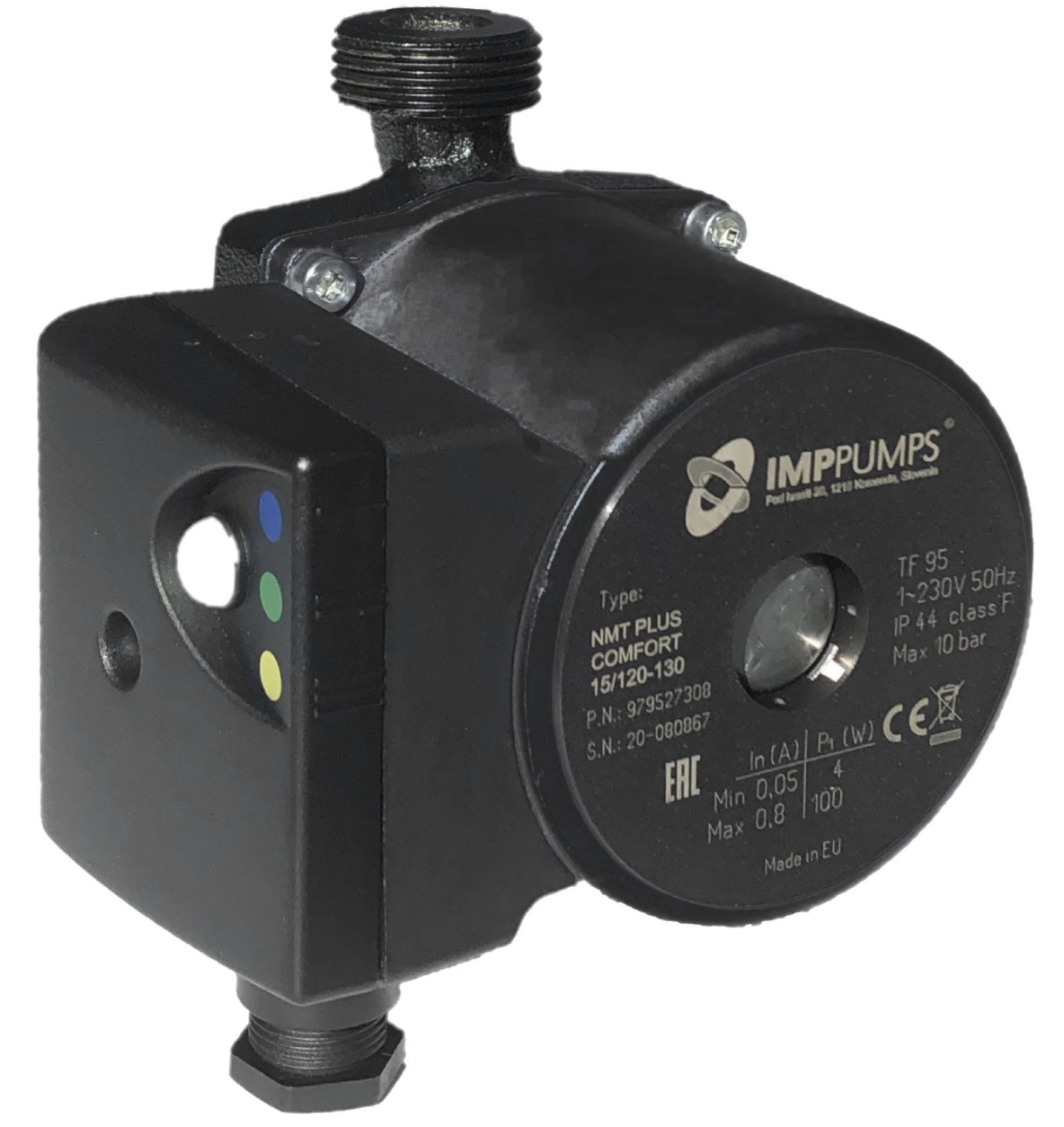 Циркуляционный насос IMP Pumps NMT Plus Comfort 15/120-130 (979527308) в интернет-магазине, главное фото