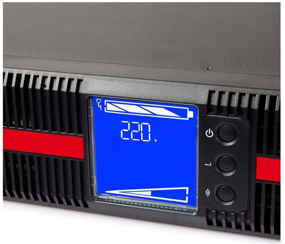 Джерело безперебійного живлення Powercom Macan MRT-3000L LCD IEC ціна 35136 грн - фотографія 2
