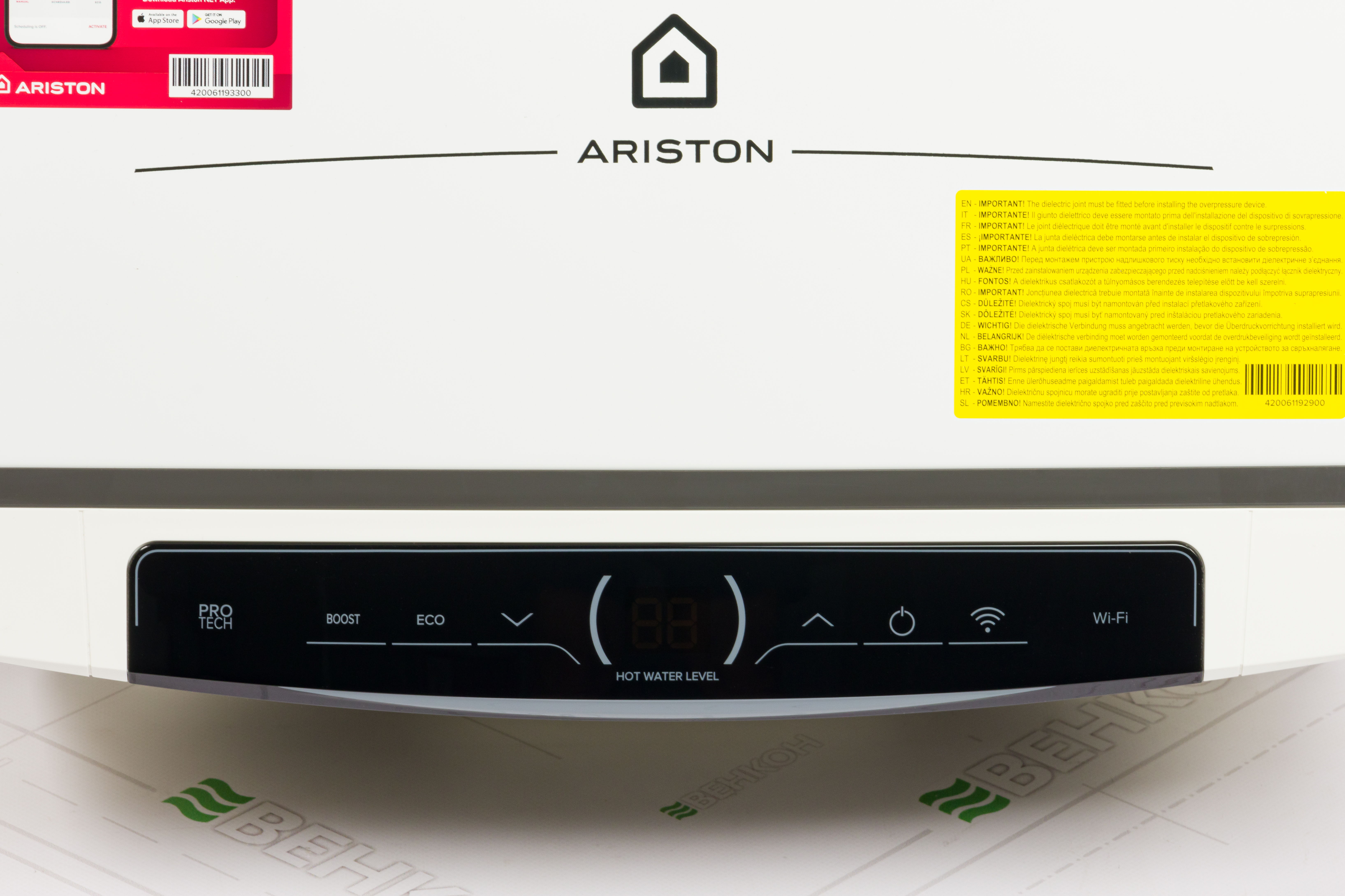 в продаже Бойлер Ariston VELIS PRO DRY WIFI 80 EU (3100909) - фото 3