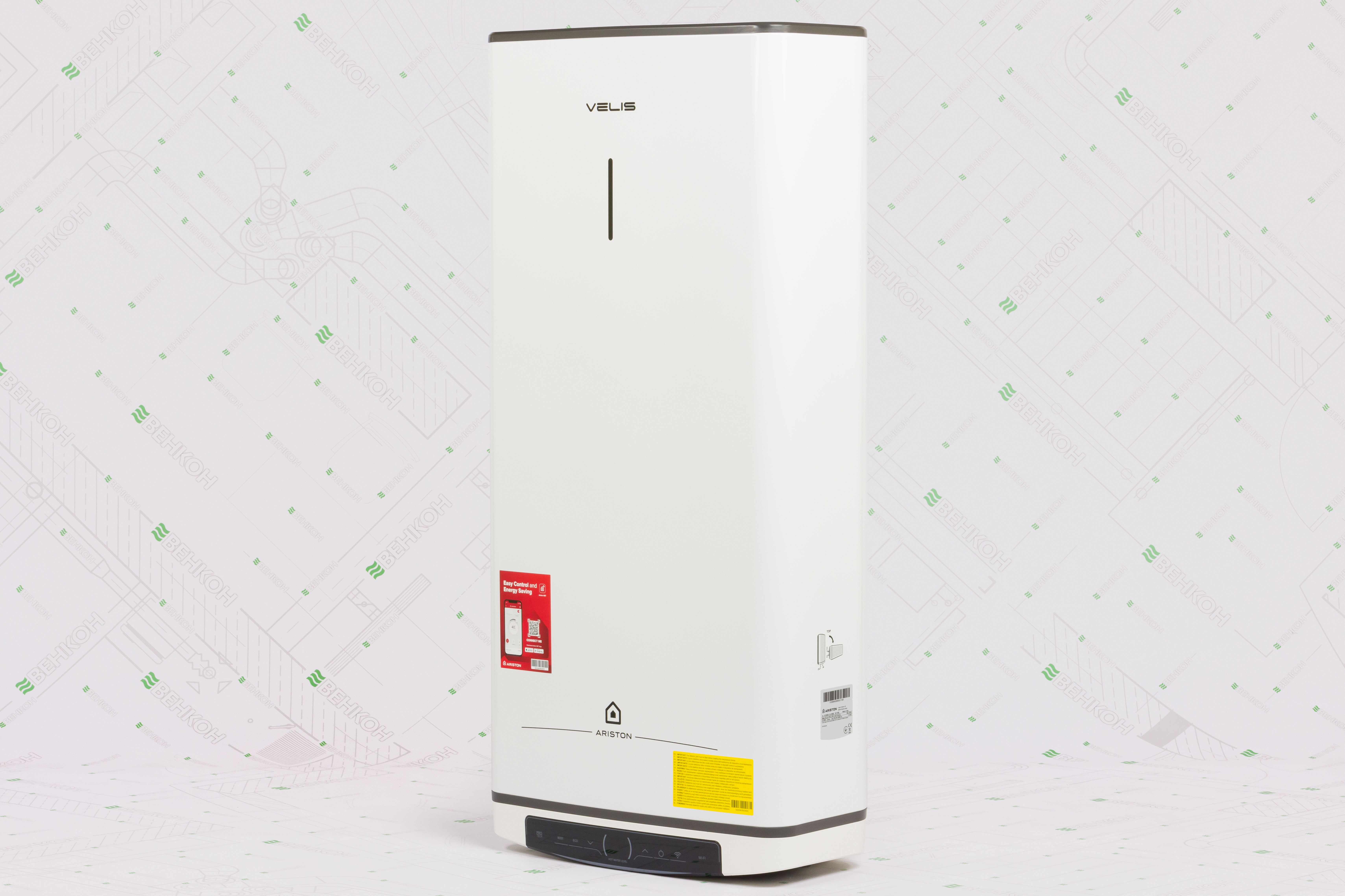 Бойлер Ariston VELIS PRO DRY WIFI 80 EU (3100909) цена 21899 грн - фотография 2