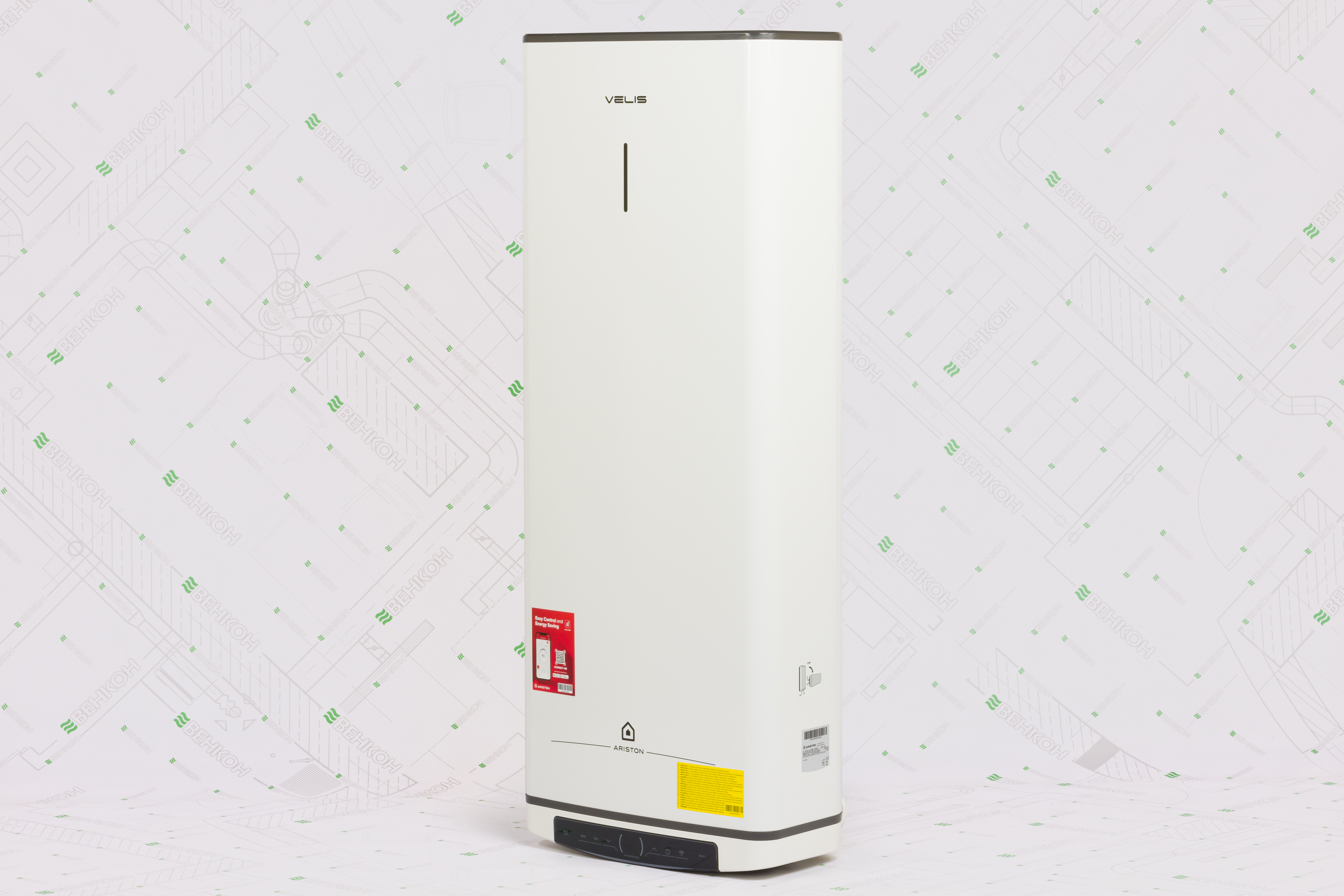 Водонагрівач Ariston VELIS PRO DRY WIFI 100 EU (3100910) ціна 22299 грн - фотографія 2