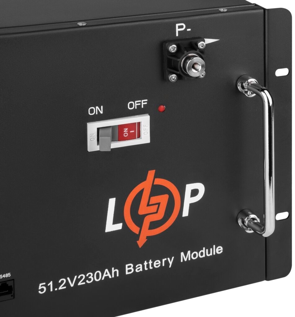 Акумулятор LogicPower LP LiFePO4 48V (51,2V) - 230 Ah (11776Wh) Smart BMS 200A (20331) характеристики - фотографія 7