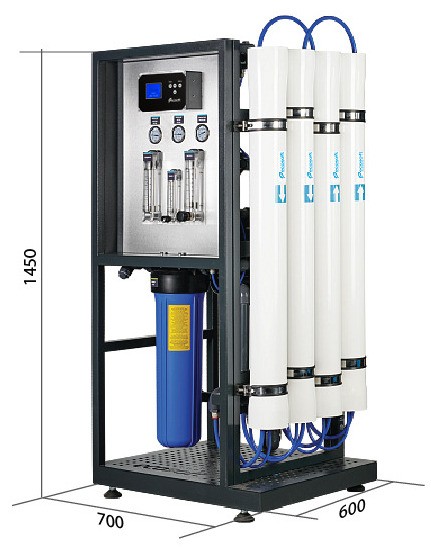 Ecosoft MO24000 ЕС без мембран (M24VCOTFWE0UN) Габаритні розміри