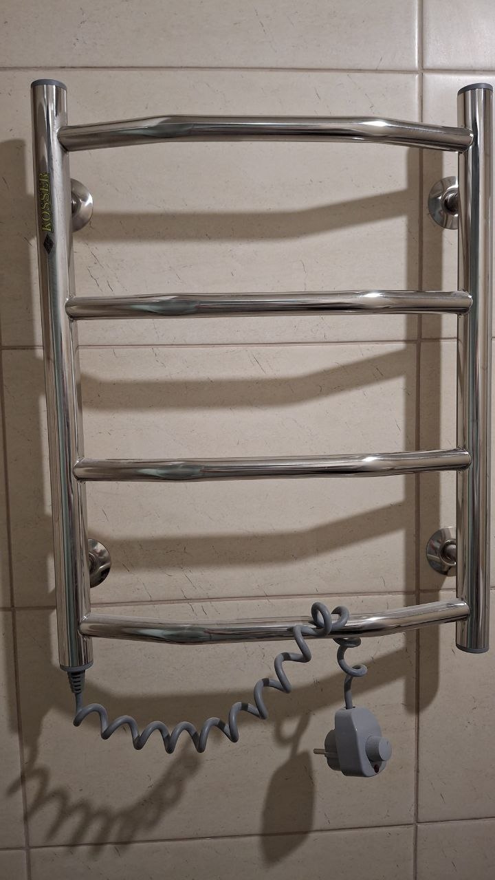 Фото №1 от покупателя Чесановский Артем Иванович к товару Полотенцесушитель