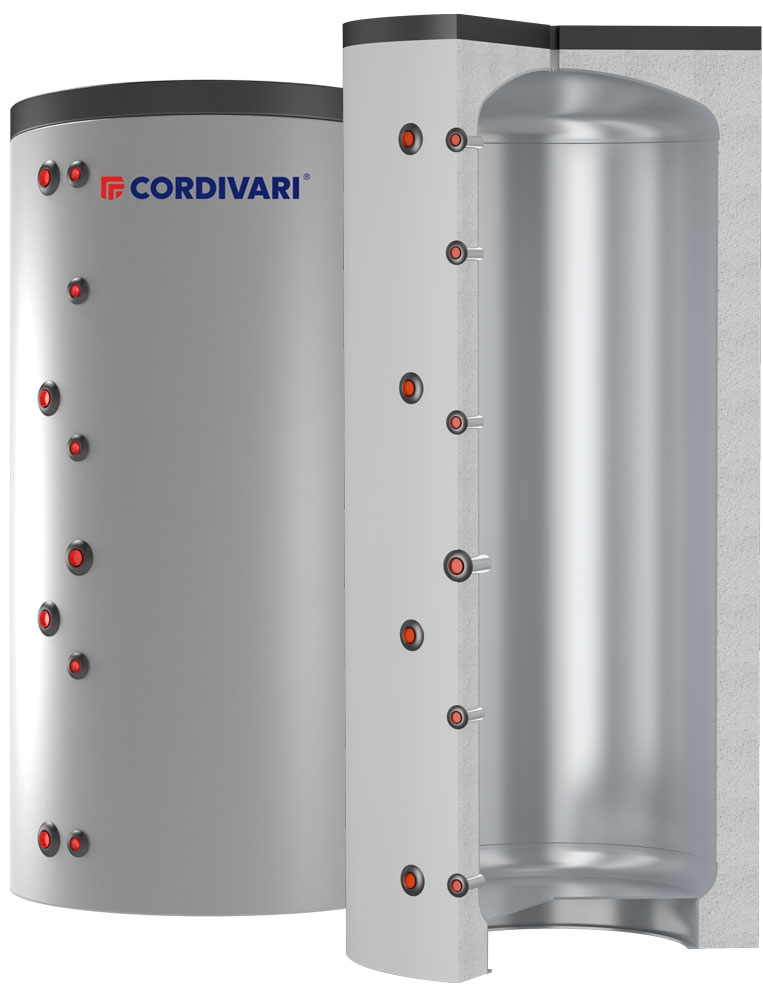 Теплоакумулятор Cordivari Puffer VB 200 л (3251162312501) в інтернет-магазині, головне фото