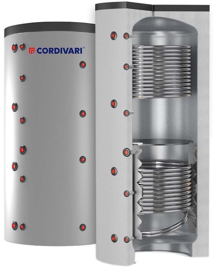 Теплоакумулятор Cordivari Puffer 2 VС 750 л (3251162282824)
