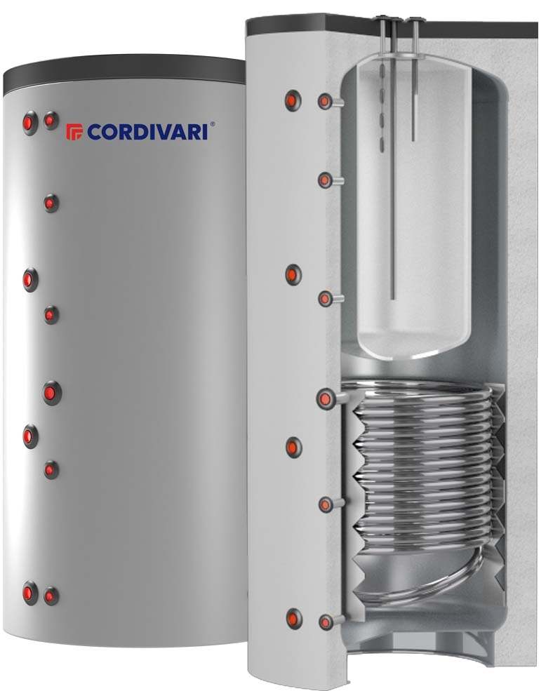 Теплоакумулятор  Cordivari Combi 2 WB 600/146 л (3270162314102)