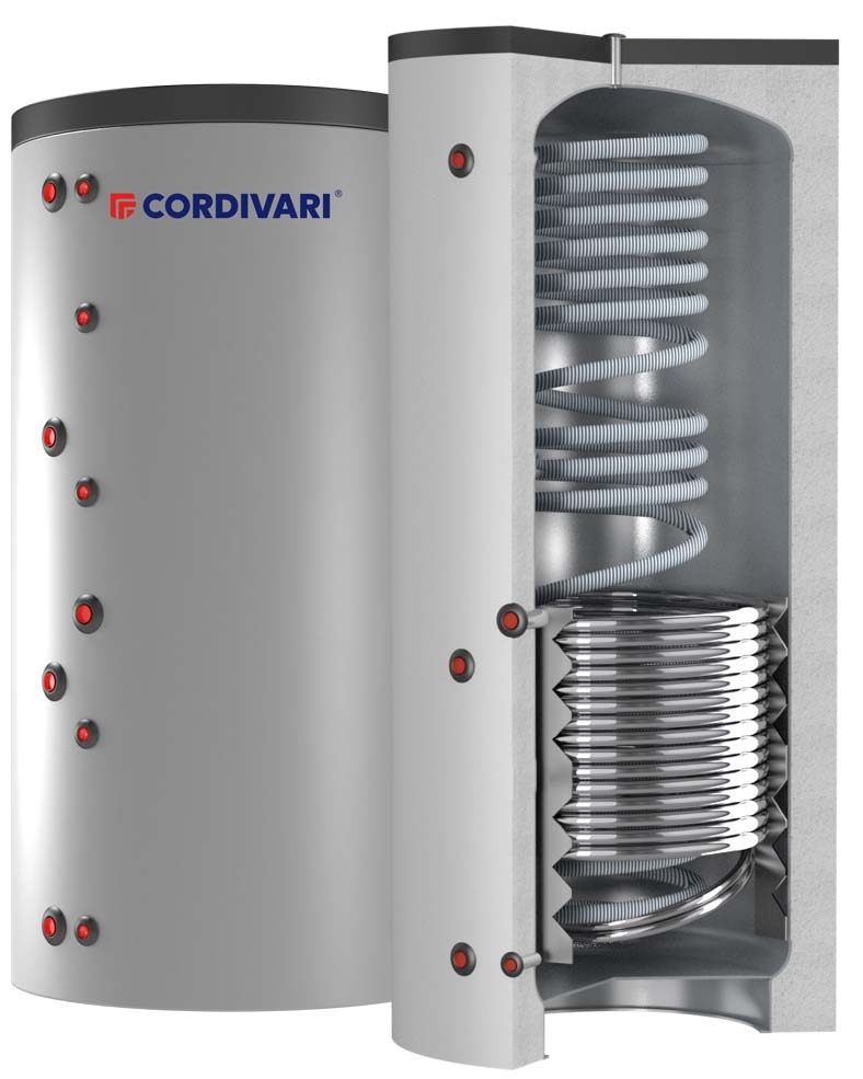 Теплоакумулятор  Cordivari Eco-Combi 2 VB 500 л (3270162316101) в интернет-магазине, главное фото