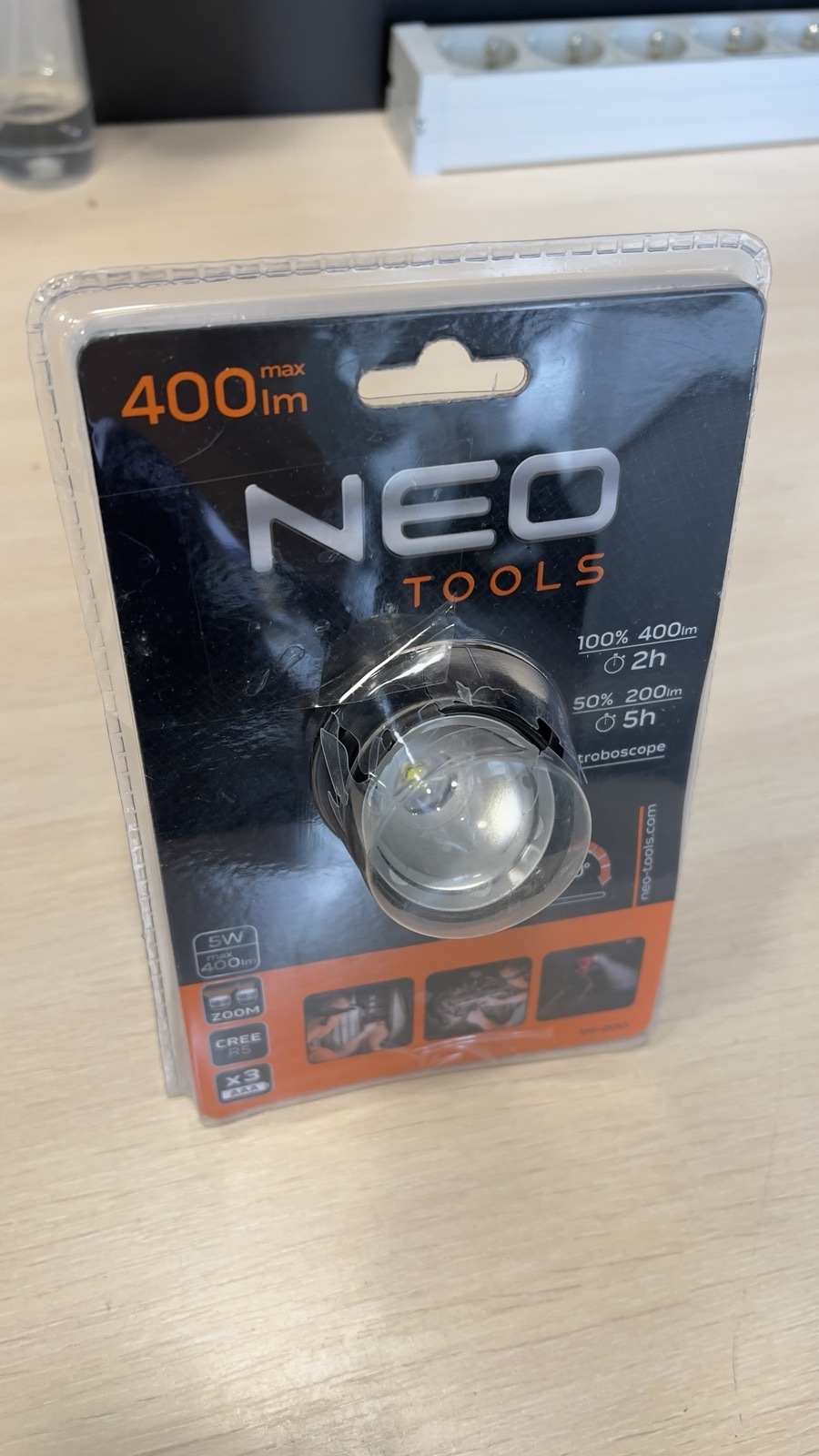 в продажу Налобний ліхтарик Neo Tools 99-200 (Уцінка) - фото 3