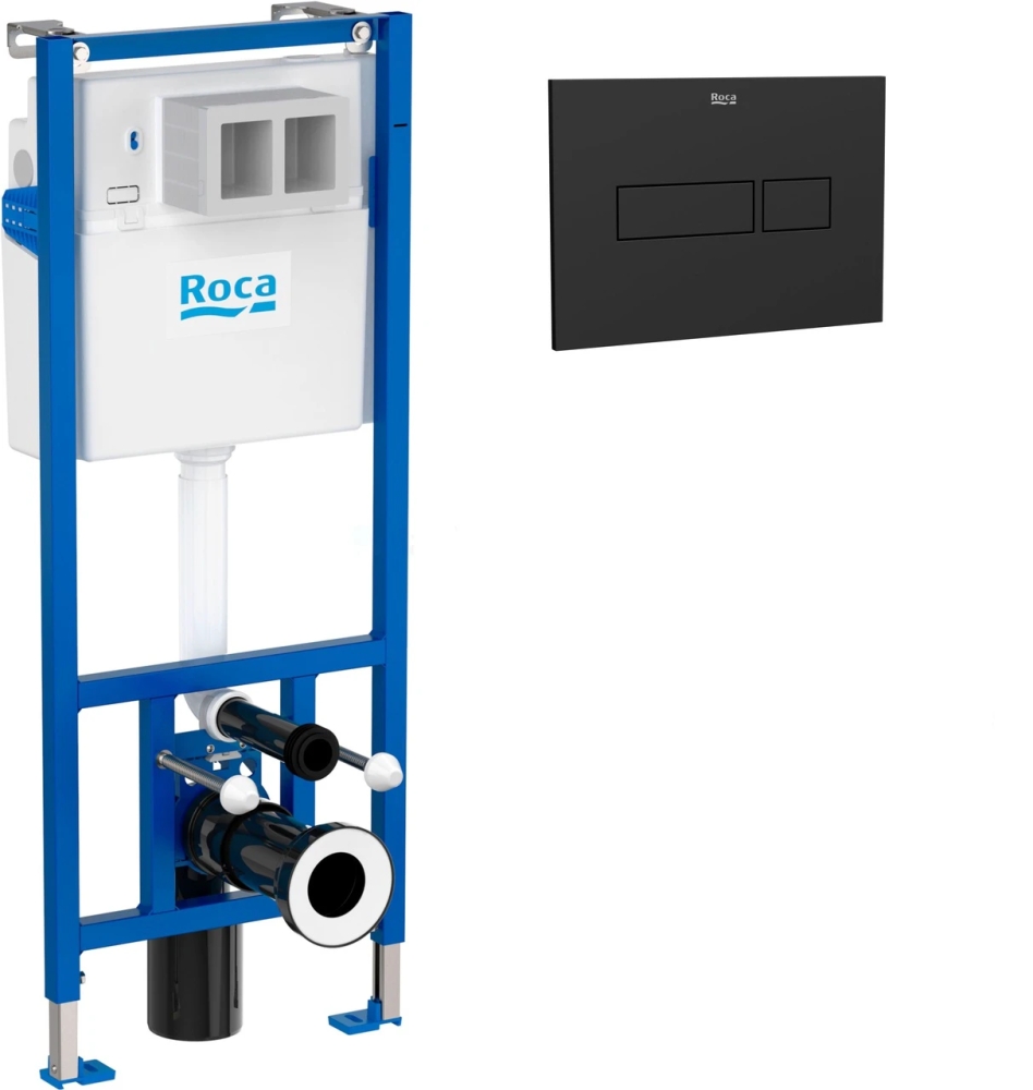 Roca Duplo Nova Black matt (A89P320020)